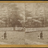 Mrs. Kate L. Cook. [Mother and child in the lawn.]
