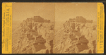 View of Pueblo cliff dwellings.