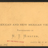 Indian homes at the Pueblo of San Juan.