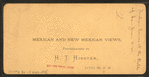 Indian homes at the Pueblo of San Juan.