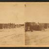 Indian homes at the Pueblo of San Juan.