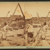 View of Zuni man at Pueblo.