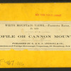 Profile or Cannon Mountain.
