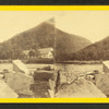 The Franconia notch, from the Profile house.