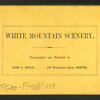 White Mountains and Kiarsarge Village, from Artists Ledge, North Conway, N.H.