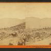 Looking down Mt. Washington Carriage Road, from Half-Way House, N.H.