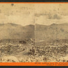 Looking down Mt. Washington Carriage Road, from Half-Way House, N.H. (Glen House in distance).