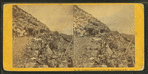 Carriage Road at the ledge, Mt. Washington, N.H.