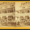 Glendon House. Group of people posing.