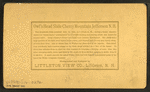 Owl's Head Slide, July 10th, 1885, Jefferson, N.H.
