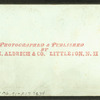 Train on P. & O.R.R., White Mt. Notch, N.H.