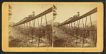 Frankenstein Trestle and Train, P. & O.R.R., Crawford Notch, N.H.