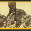Pulpit Rock, looking up, White Mountain Notch, N.H.