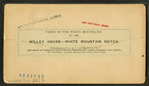 Willey House, White Mountain Notch.