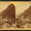 Mt. Willard and Train, P. & O.R.R., Crawford Notch, N.H.