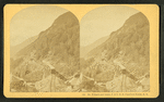 Mt. Willard and Train, P. & O.R.R., Crawford Notch, N.H.