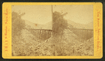 Frankenstein Trestle work. (C) P. & O.R.R.