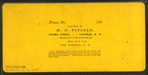 Flume, at the time of the flood, Oct. 1869. Franconia, N.H.