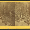 Visitors at the Flume, 1874.