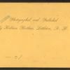 Echo Lake, Franconia Notch, N.H.