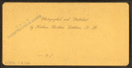 Echo Lake, Franconia Notch, N.H.