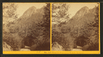 View in Franconia Notch, Autumn.