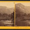 Eagle Cliff, from Echo Lake, Franconia Notch.