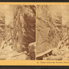 Flume, below the Boulder, Franconia Notch, N.H.