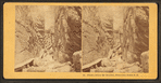 Flume, below the Boulder, Franconia Notch, N.H.
