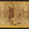 Flume, below the Boulder, Franconia Notch, N.H.
