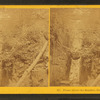 Flume above the Boulder, Franconia Notch, N.H.