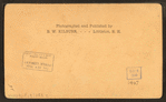 Flume, above the Boulder, Franconia Notch, N.H.