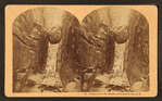 Flume, above the Boulder, Franconia Notch, N.H.