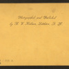 Flume above the Boulder, Franconia Notch, N.H.