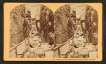 Flume, (below the Boulder), near Profile House, White Mts.