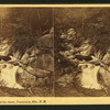 Pool from top of the stairs, Franconia Mts., N.H.
