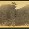 Profile Lake and Old Man of the Mountain, Franconia Mountains, N.H.