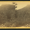 Profile Lake and Old Man of the Mountain, Franconia Mountains, N.H.