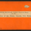 General view of the Flume, Lincoln, New Hampshire.