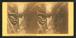 Suspended Boulder, Flume, Franconia Mountains, N.H.