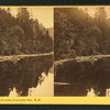 View on Echo Lake, Franconia Mts. N.H.