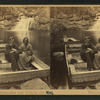 Arctic Philosopher and Wife in the Pool, Franconia Mts., N.H.
