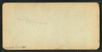 The Flume, from above, with Suspended Boulder, Franconia Mts., N.H.