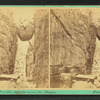 Above the Boulder, looking down the Flume, Franconia Notch, N.H.