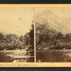 Eagle Cliff from Echo Lake, Franconia Notch.