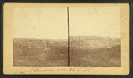 View of Blendville from top of hill.