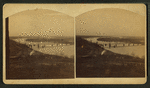 View of the river and bridge, Hannibal, Missouri.