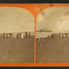 Group of tourists in Hampton Beach, N.H.