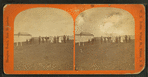 Group of tourists in Hampton Beach, N.H.