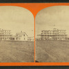 Distant view of Boar's Head Hotel.